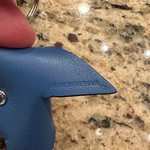Coach Leather Pinwheel Bag Charm Key Ring thumbnail 6