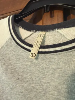 Color block crewneck Gray Size M thumbnail 3