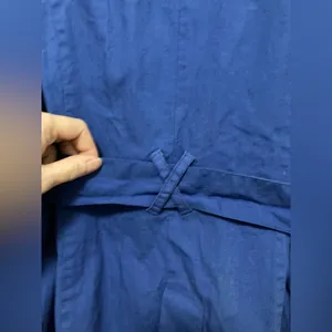 *Tulle Anthropologie New Royal Blue Double Breasted Peacoat Jacket#HC thumbnail 12