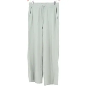 Yogalicious Central Park Brushed Terry Wide Leg Pants Sage Green Large thumbnail 2
