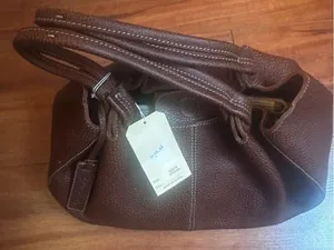 Sabrina Scala Inc. brown leather bag thumbnail 1