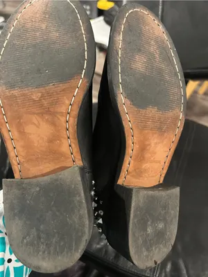 Sam Edelman Studded Black Leather Chelsea Boots thumbnail 9