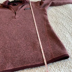 Patagonia Better Sweater Kipi Pink‎ 1/4 Zip Fleece Pullover Women's Small thumbnail 11