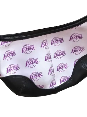 Los Angeles Lakers Fan Leather Adjustable Shoulder Purse thumbnail 2