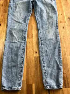 7 For All Mankind High Waist Skinny Jeans Women’s 25 Light Wash thumbnail 5