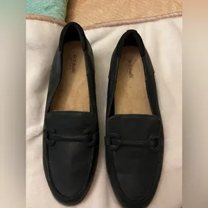Dr. Scholl’s Black Leather Loafers - Women’s Size 11W thumbnail 1