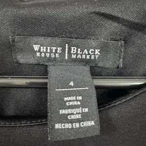 White House Black Market Classic Black Dress thumbnail 4