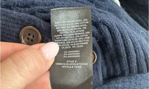 Aritzia Peggy Navy Blue Cardigan thumbnail 5