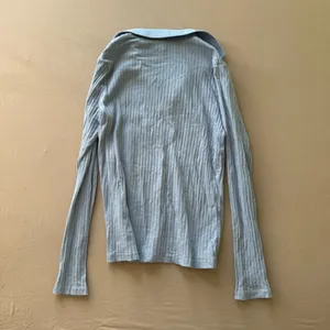 Meli Collared Half Zip Ribbed Top thumbnail 4