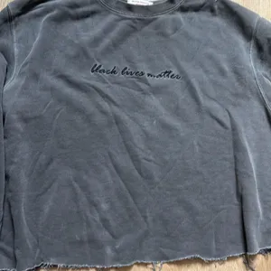 Phenomenal Black Lives Matter Embroidered Sweatshirt Gray Medium Cropped thumbnail 2