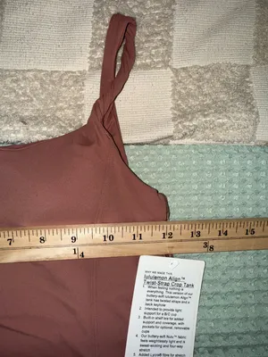 NWT Lululemon Align Twist-Strap Crop‎ Tank size XXS thumbnail 3