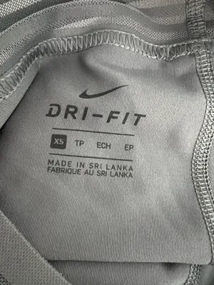 Nike Pro Dri Fit Ladies Gray Athletic Shorts thumbnail 4