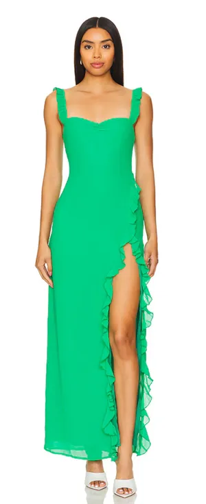 Revolve Green Formal Dress thumbnail 1