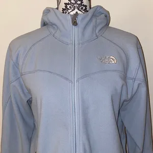 Vintage The North Face Women's Powder Blue Windwall Ski Jacket Size Medium thumbnail 3