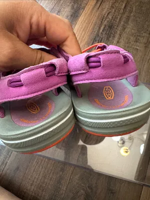Keen Woven Sport Sandals in Pink and Orange thumbnail 10