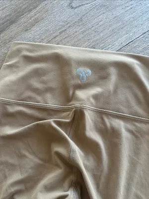 Tna Aritzia caramel‎ tan leggings size small thumbnail 2
