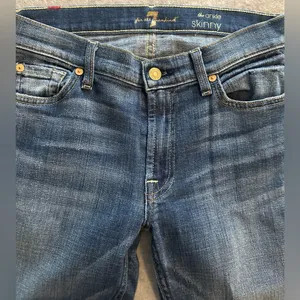 7 for all mankind the ankle skinny jeans size 27 thumbnail 4