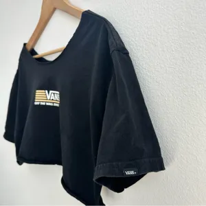 Vans Off the Shoulder Crop Top thumbnail 4
