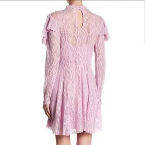 NWT Free people rock Candy lace ruffle‎ dress sz S thumbnail 3
