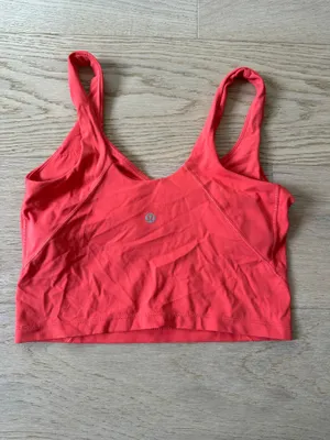 Coral Lululemon Tank thumbnail 2