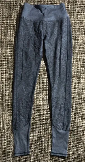 Alo Yoga Alosoft Lounge Leggings Navy Blue Size XS thumbnail 1