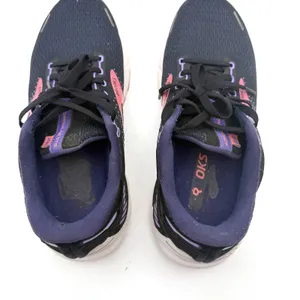 Brooks Adrenaline‎ GTS 22 Running Shoes Womens 9 Navy Purple Pink Athletic Snkr thumbnail 9