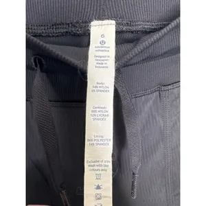 2015 Lululemon Dance Studio Pant II Straight-Leg Black Size 6 thumbnail 13
