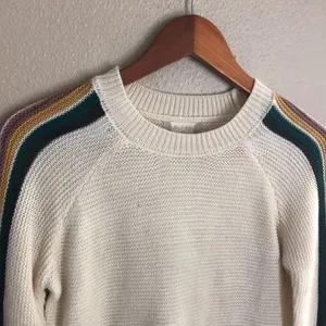 Altar’d State Over The Rainbow Crop Sweater Size Small Oversized thumbnail 3