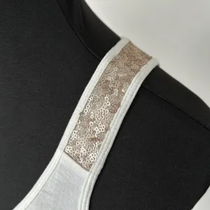 Old Navy Tank Top‎ with Sequin Detail Sz SM thumbnail 3