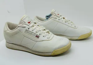Reebok Women’s White Classic Lace Up Athletic Tennis Shoes Size 6.5 thumbnail 6