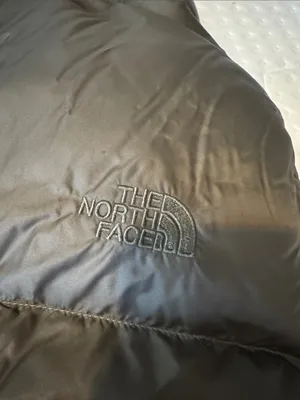 The North Face Women's Olive Green Long Quilted Puffer Jacket thumbnail 8