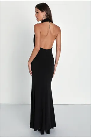 Lulus Black Maxi Dress thumbnail 4