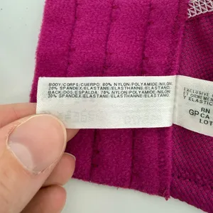 Wacoal 855170 Simone Sport Underwire Bra Magenta Pink 38H Full Coverage Unlined thumbnail 4