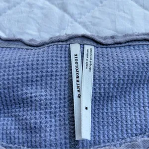 Anthropologie Women’s Blue Long Sleeve Top thumbnail 6