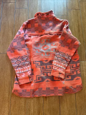 Free People Arizona Sky Pullover Fleece- size Large thumbnail 7