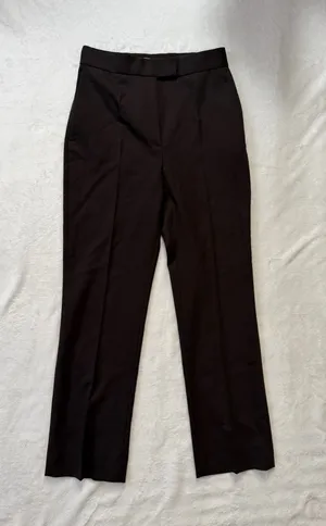 COS Women's Tailored Brown Straight-Leg Dress Pants thumbnail 1