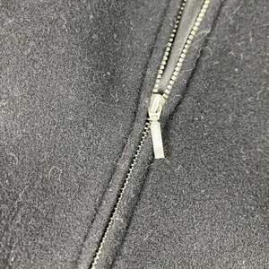 Mainbocher Jacket Womens 10 Black Cashmere Wool Blend Short Zip Front Lined thumbnail 2