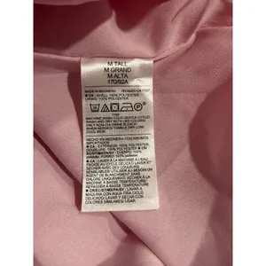 Old Navy The Occasion Pink Bubble Hem Mini‎ Dress Tie Strap Tall Medium 303 thumbnail 6