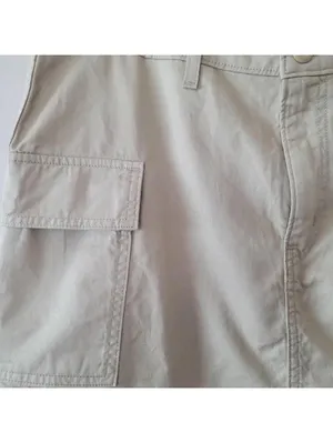 Levi’s '94 Cargo Mini Skirt in Safari Tan Sz 32 New Cotton thumbnail 5