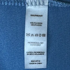 Pam & Gela Inspired Varsity Track Jacket M Royal Blue Cold Shoulder Sleeve thumbnail 9