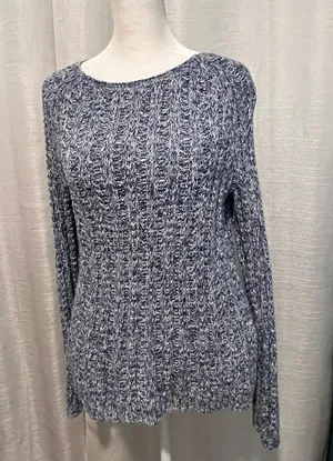 Coldwear knitted top blue Size M thumbnail 1