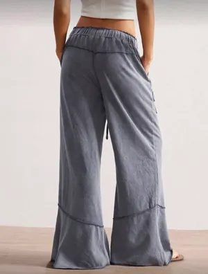Boho Wide-Leg Pants  thumbnail 7