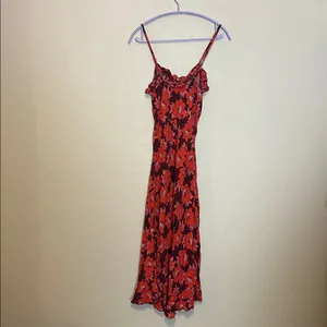 Rollas Shelley‎ Datura Slip Dress in Raspberry Size XS thumbnail 10