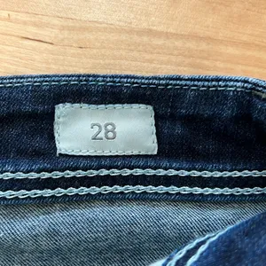 BKE Harper Mid-Rise Factory Distressed Ankle Cropped Jeans, 28 thumbnail 8