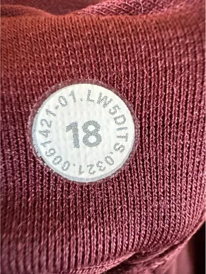 Lululemon Align High Rise 28” Red Merlot Size 18 NWT thumbnail 7