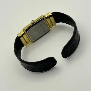 Rumours Gold-tone Case Brown Band Women's Quartz Cuff Watch Working thumbnail 5