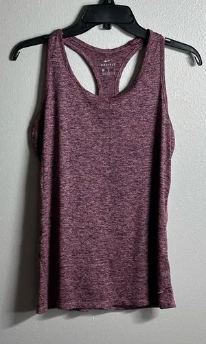 Nike Women‎ Pink Athletic Sleeveless Tank Top dri-fit size M thumbnail 1