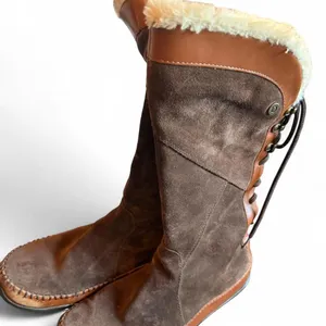 The North Face Janey Primaloft Suede Leather Winter Boots Women’s Size 8 Brown thumbnail 6