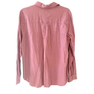 Needle & Cloth Mauve Linen Blend Button Down Shirt Long Sleeve‎ Womens Large NWT thumbnail 3