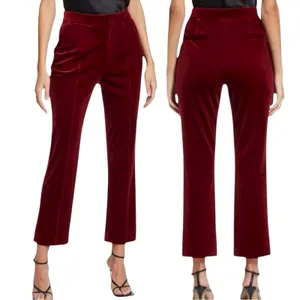 Favorite Daughter The Amore Pant Women’s Red Velvet Maroon Size 4 NWOT thumbnail 2